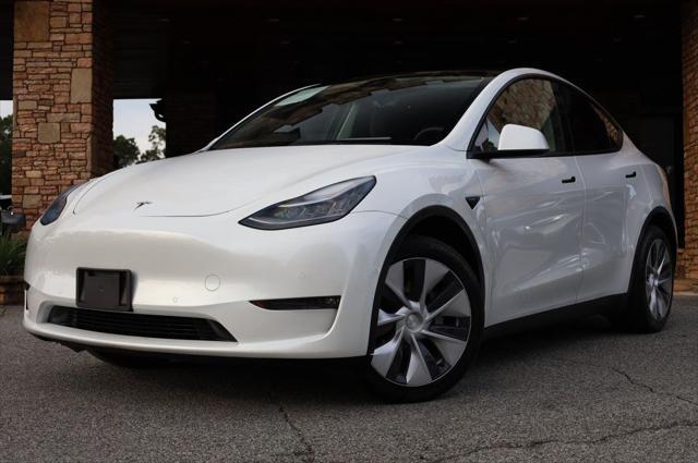 used 2021 Tesla Model Y car, priced at $27,497
