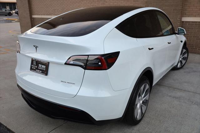 used 2021 Tesla Model Y car, priced at $27,497