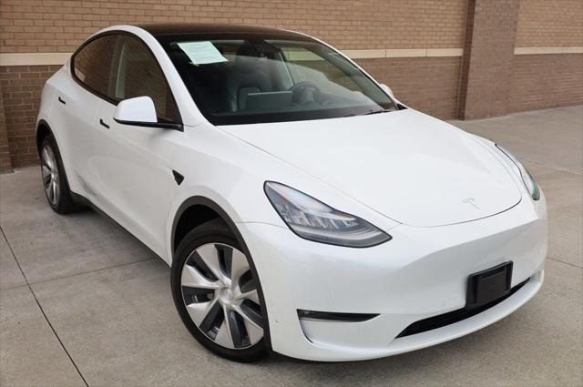 used 2021 Tesla Model Y car, priced at $27,497