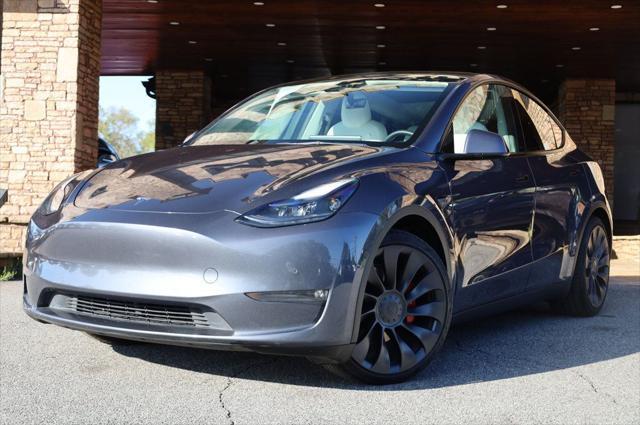 used 2021 Tesla Model Y car, priced at $27,497