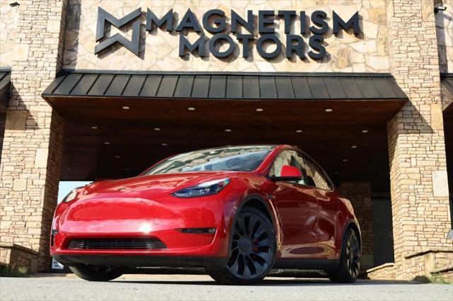 used 2022 Tesla Model Y car, priced at $28,997