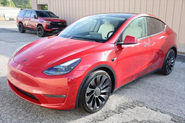 used 2022 Tesla Model Y car, priced at $28,997