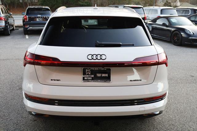 used 2021 Audi e-tron car, priced at $25,897