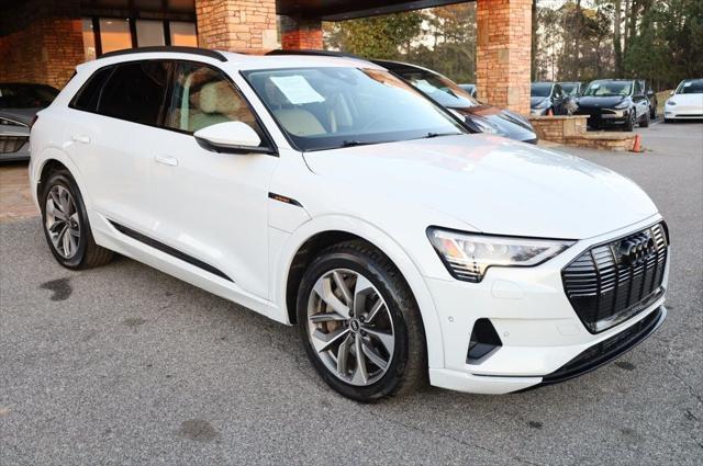 used 2021 Audi e-tron car, priced at $25,897