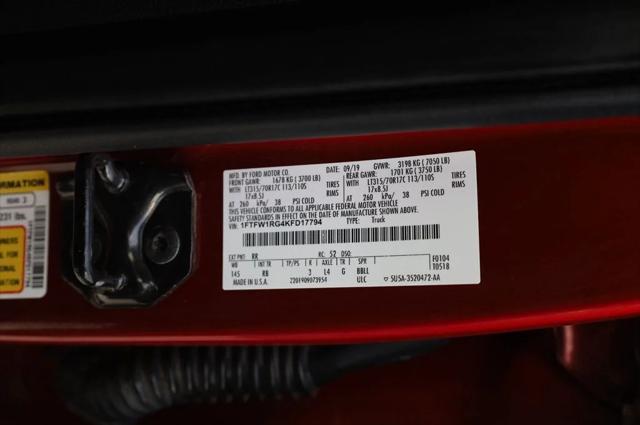used 2019 Ford F-150 car, priced at $39,997