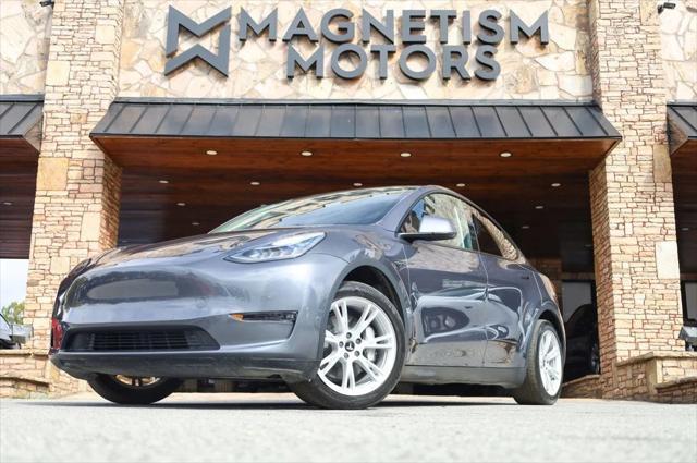 used 2021 Tesla Model Y car, priced at $27,997