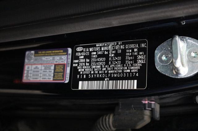 used 2021 Kia Sorento car, priced at $21,997