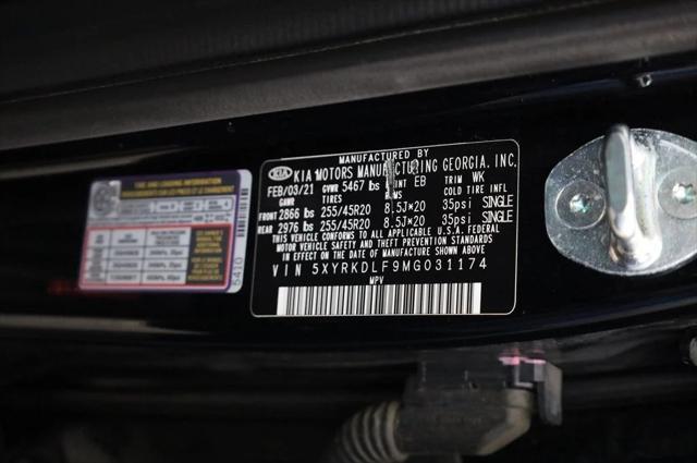 used 2021 Kia Sorento car, priced at $23,997