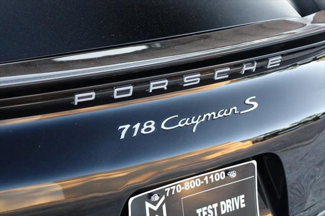 used 2018 Porsche 718 Cayman car, priced at $42,997