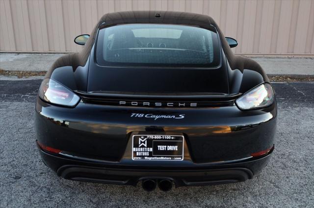 used 2018 Porsche 718 Cayman car, priced at $42,997