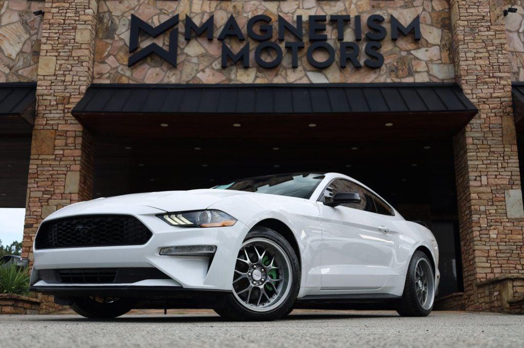 used 2021 Ford Mustang car, priced at $19,647