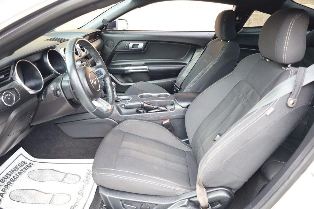 used 2021 Ford Mustang car, priced at $19,697