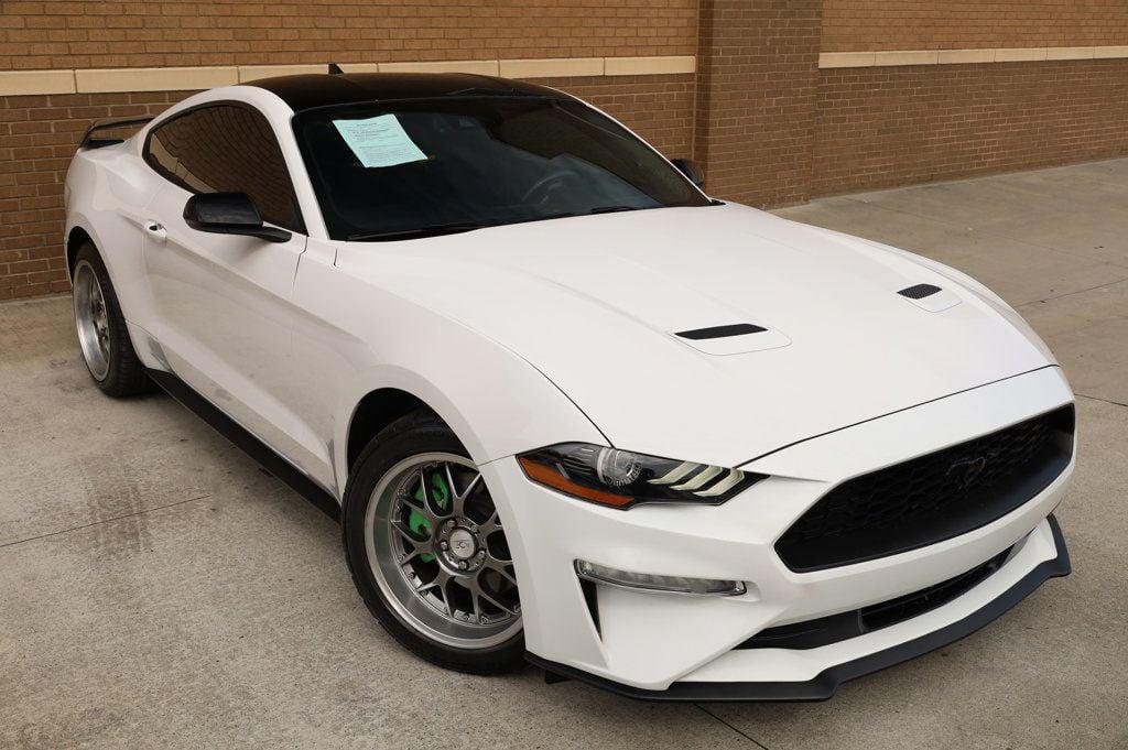 used 2021 Ford Mustang car, priced at $19,697