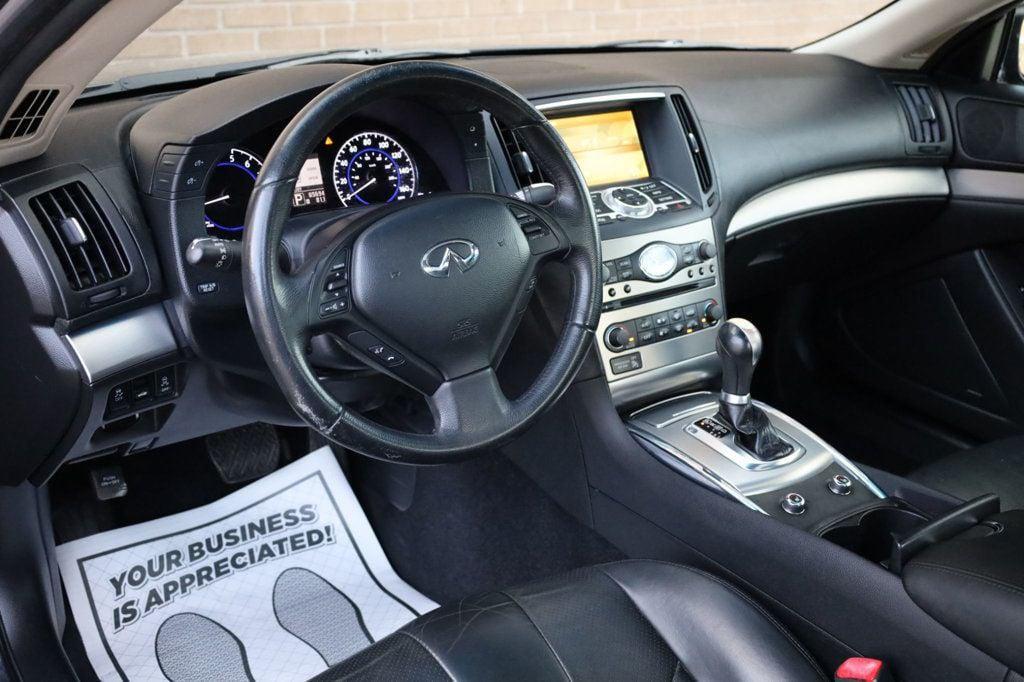 used 2011 INFINITI G37 car, priced at $13,997