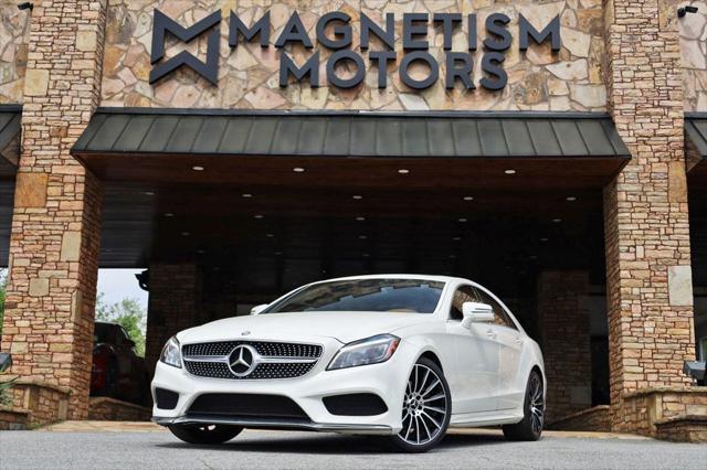 used 2015 Mercedes-Benz CLS-Class car, priced at $18,997