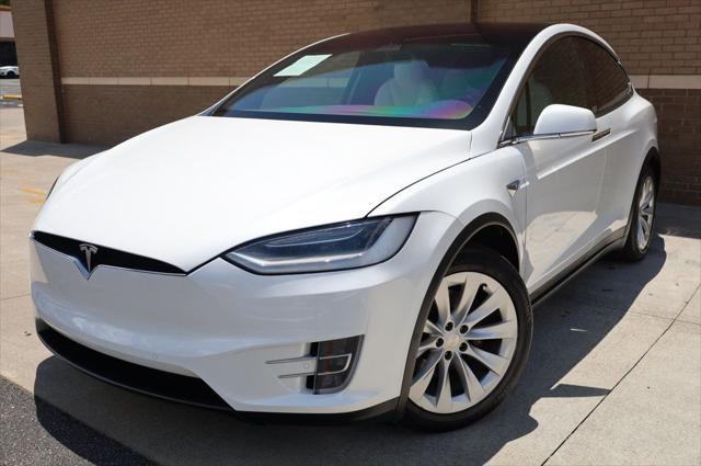 used 2021 Tesla Model X car, priced at $35,997