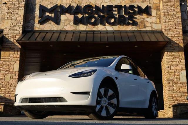 used 2021 Tesla Model Y car, priced at $27,997