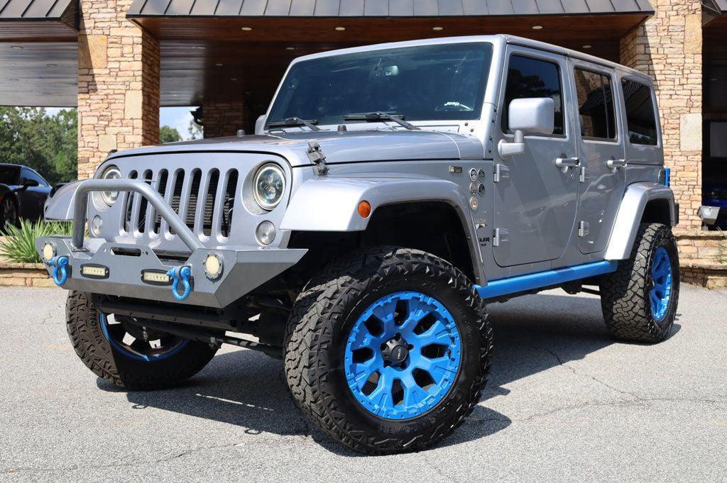 used 2016 Jeep Wrangler Unlimited car, priced at $14,987