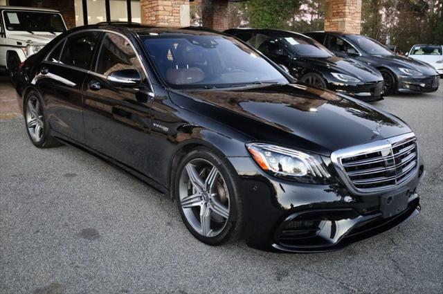 used 2019 Mercedes-Benz AMG S 63 car, priced at $62,997