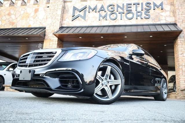 used 2019 Mercedes-Benz AMG S 63 car, priced at $61,997