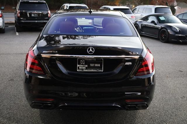 used 2019 Mercedes-Benz AMG S 63 car, priced at $62,997