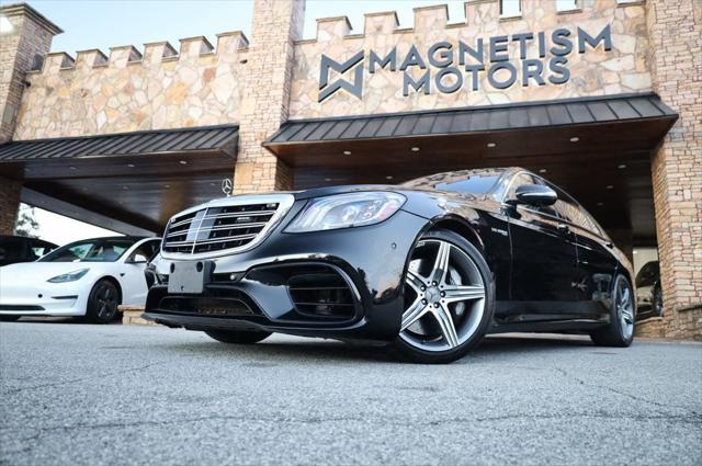 used 2019 Mercedes-Benz AMG S 63 car, priced at $62,997