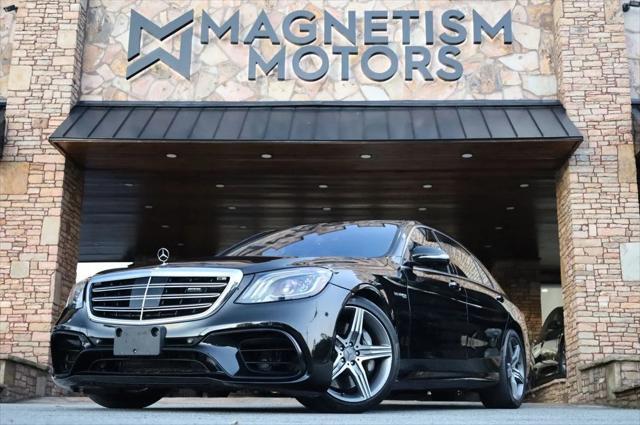 used 2019 Mercedes-Benz AMG S 63 car, priced at $62,997