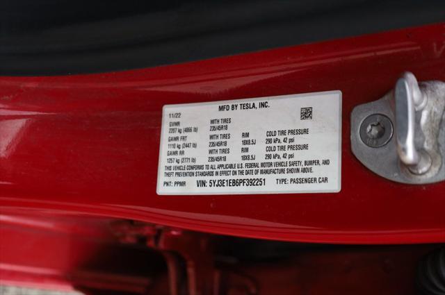 used 2023 Tesla Model 3 car, priced at $25,497