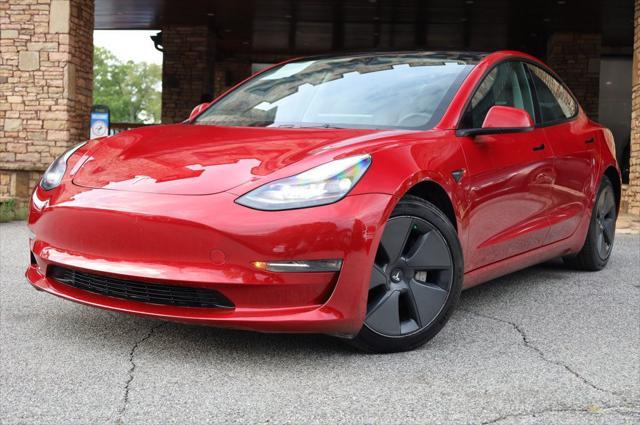 used 2023 Tesla Model 3 car, priced at $25,497