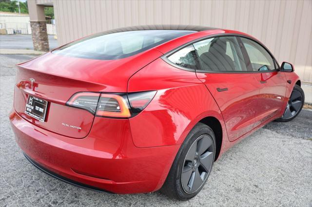 used 2023 Tesla Model 3 car, priced at $25,497