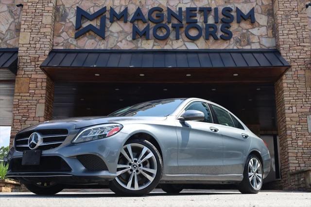 used 2019 Mercedes-Benz C-Class car, priced at $19,997