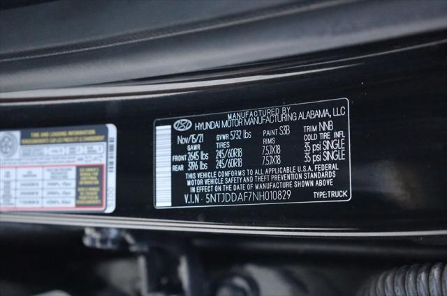used 2022 Hyundai SANTA CRUZ car, priced at $20,997