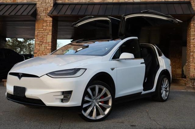 used 2016 Tesla Model X car, priced at $20,997