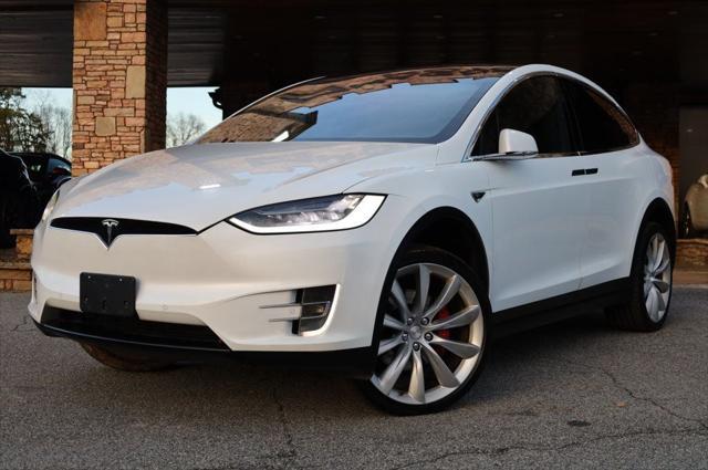 used 2016 Tesla Model X car, priced at $20,997