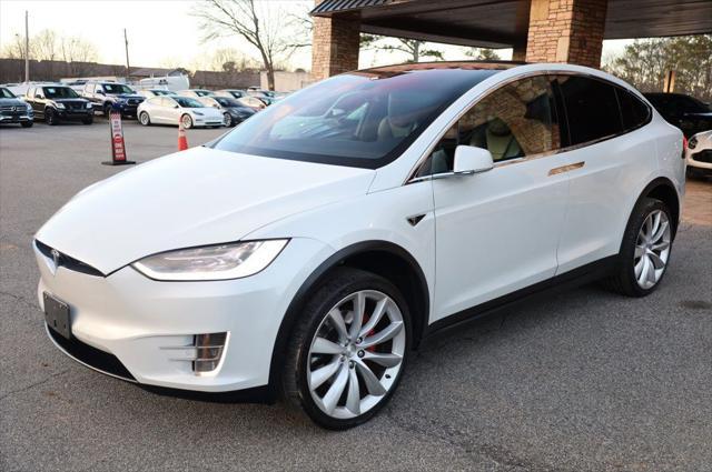 used 2016 Tesla Model X car, priced at $20,997