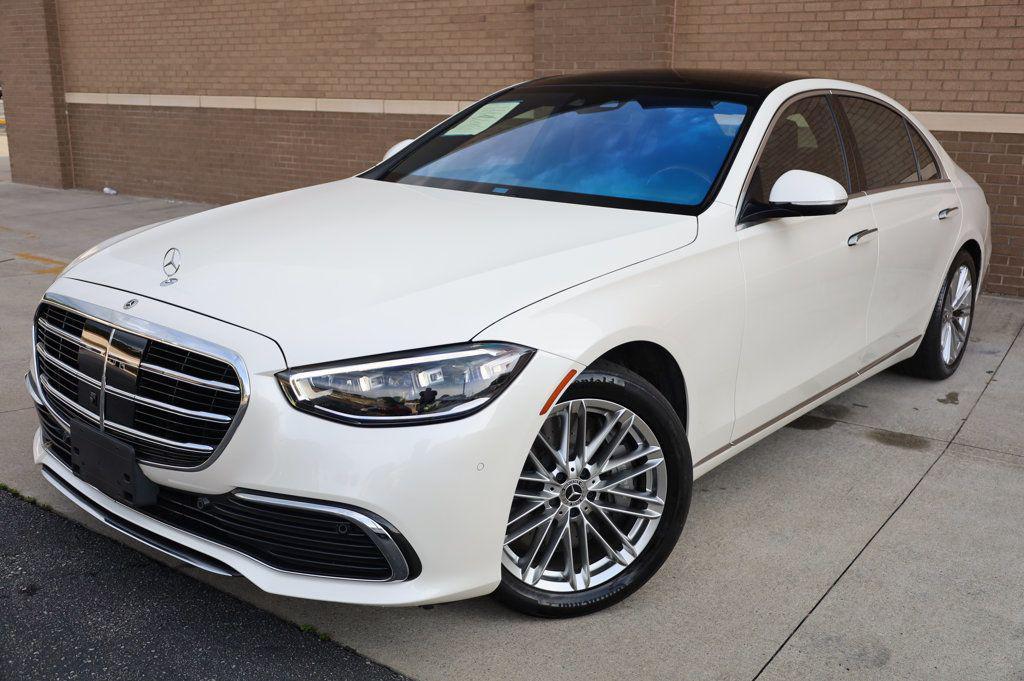 used 2021 Mercedes-Benz S-Class car, priced at $53,997