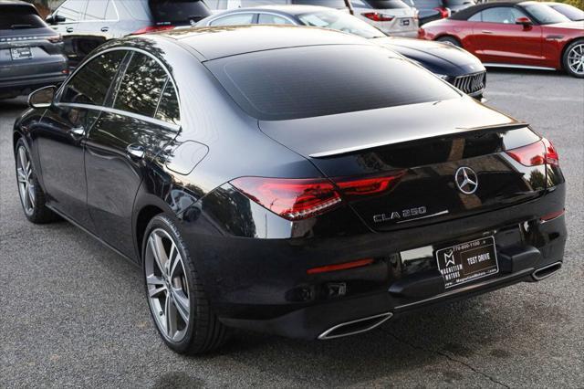 used 2021 Mercedes-Benz CLA 250 car, priced at $19,997