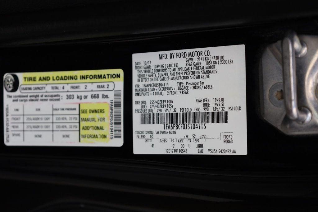 used 2018 Ford Mustang car, priced at $22,597