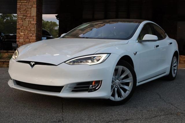 used 2018 Tesla Model S car, priced at $27,497