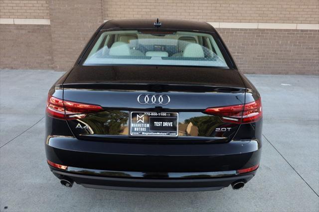 used 2017 Audi A4 car, priced at $18,397