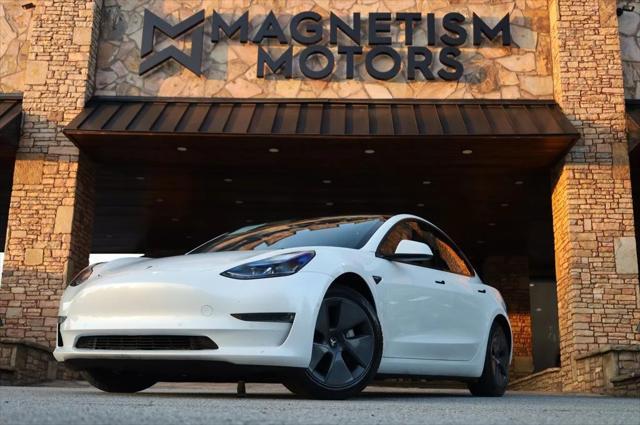 used 2021 Tesla Model 3 car, priced at $16,997