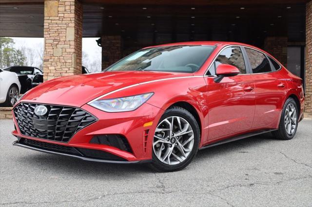 used 2021 Hyundai Sonata car, priced at $18,497