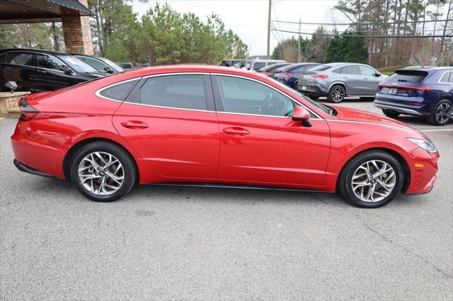 used 2021 Hyundai Sonata car, priced at $18,497
