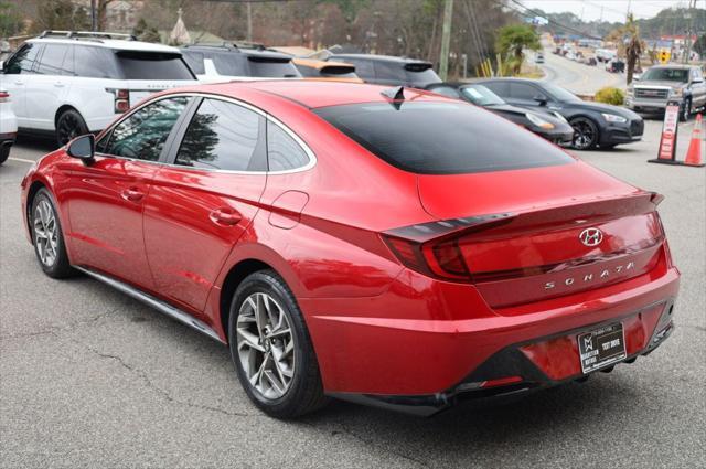 used 2021 Hyundai Sonata car, priced at $18,497