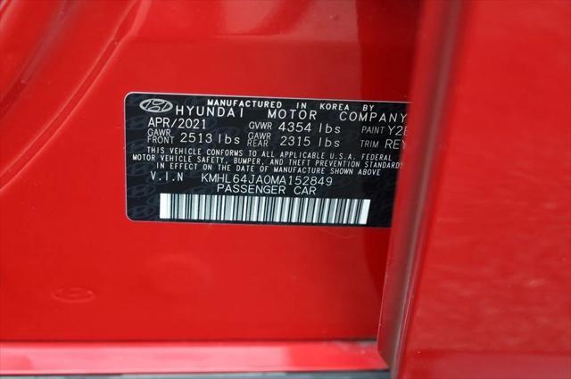 used 2021 Hyundai Sonata car, priced at $18,497