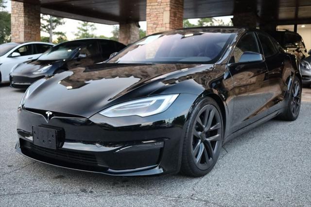 used 2021 Tesla Model S car, priced at $53,497