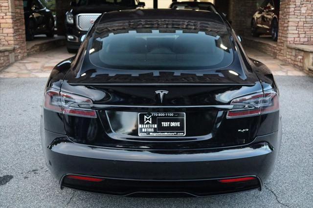 used 2021 Tesla Model S car, priced at $53,497