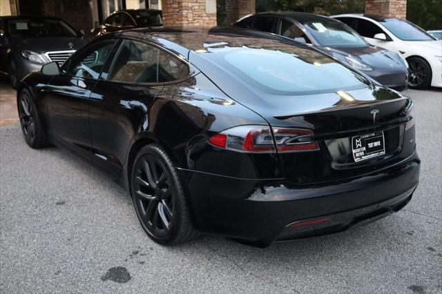 used 2021 Tesla Model S car, priced at $53,497