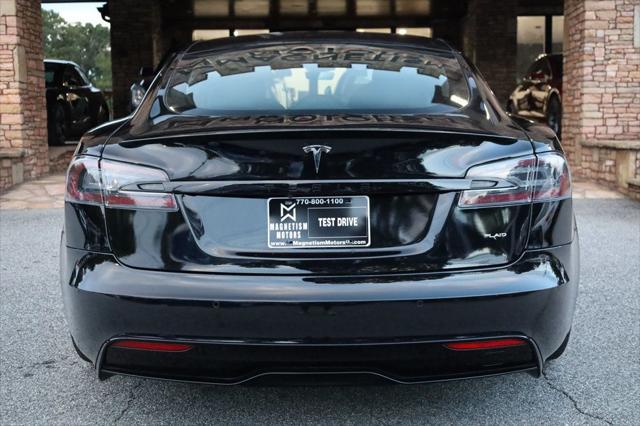 used 2021 Tesla Model S car, priced at $53,497