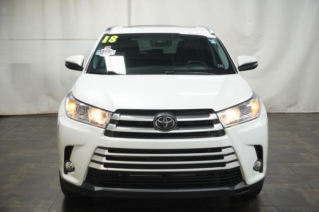 used 2018 Toyota Highlander car, priced at $20,550